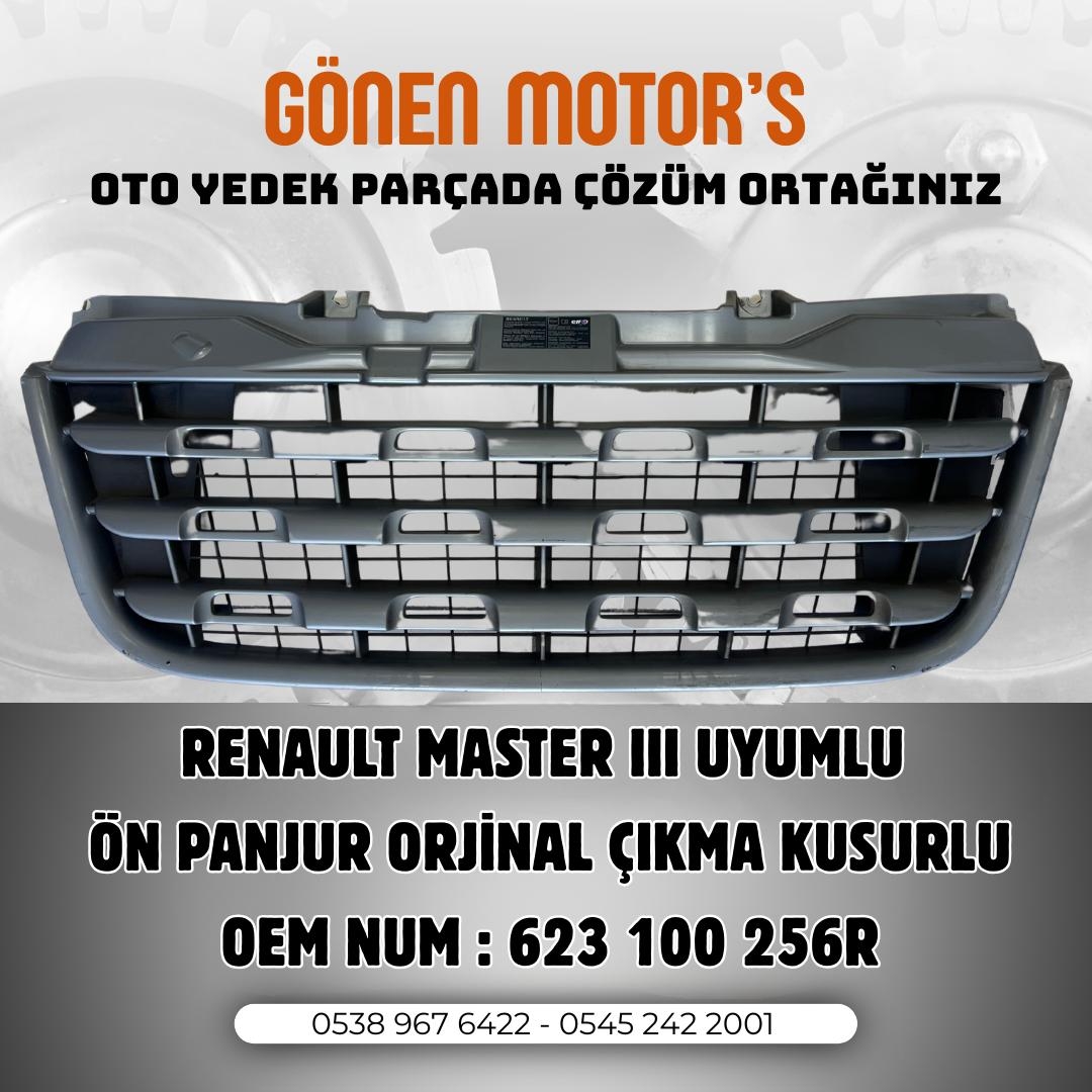 082 - 623100256R Renault Master Ön Panjur | Orijinal Uyumlu Ön Izgara